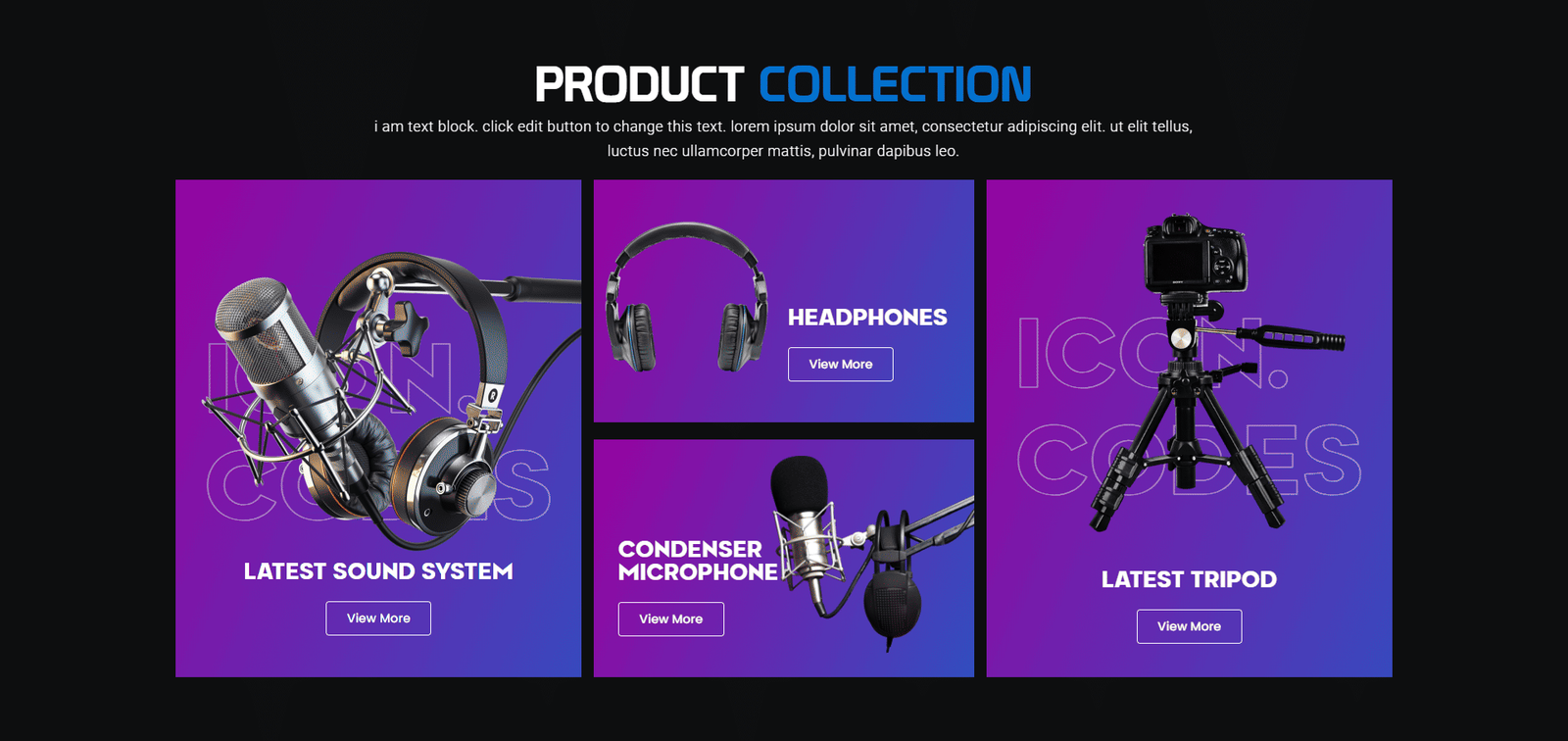 Icon Codes preview