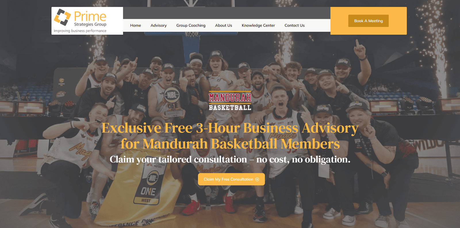 Mandurah Basketball Promotion
